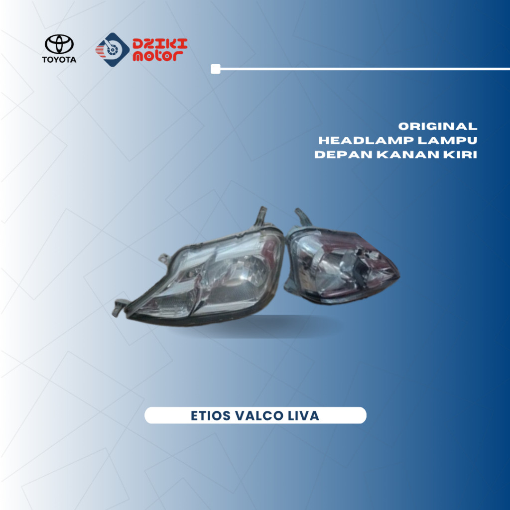 Original Headlamp Lampu Depan Kanan Kiri Etios Valco Liva