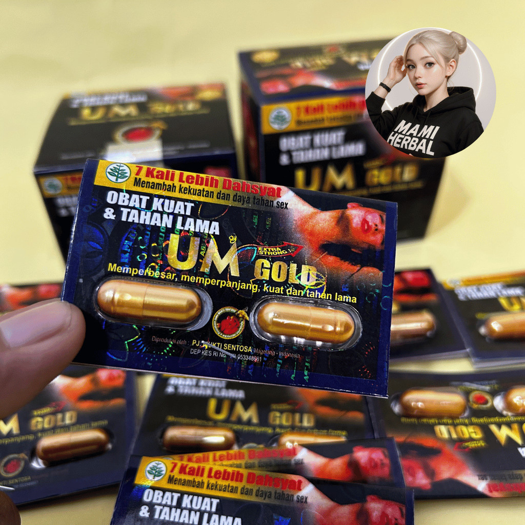 Urat Madu Gold Blister Original 100% Cod Aman