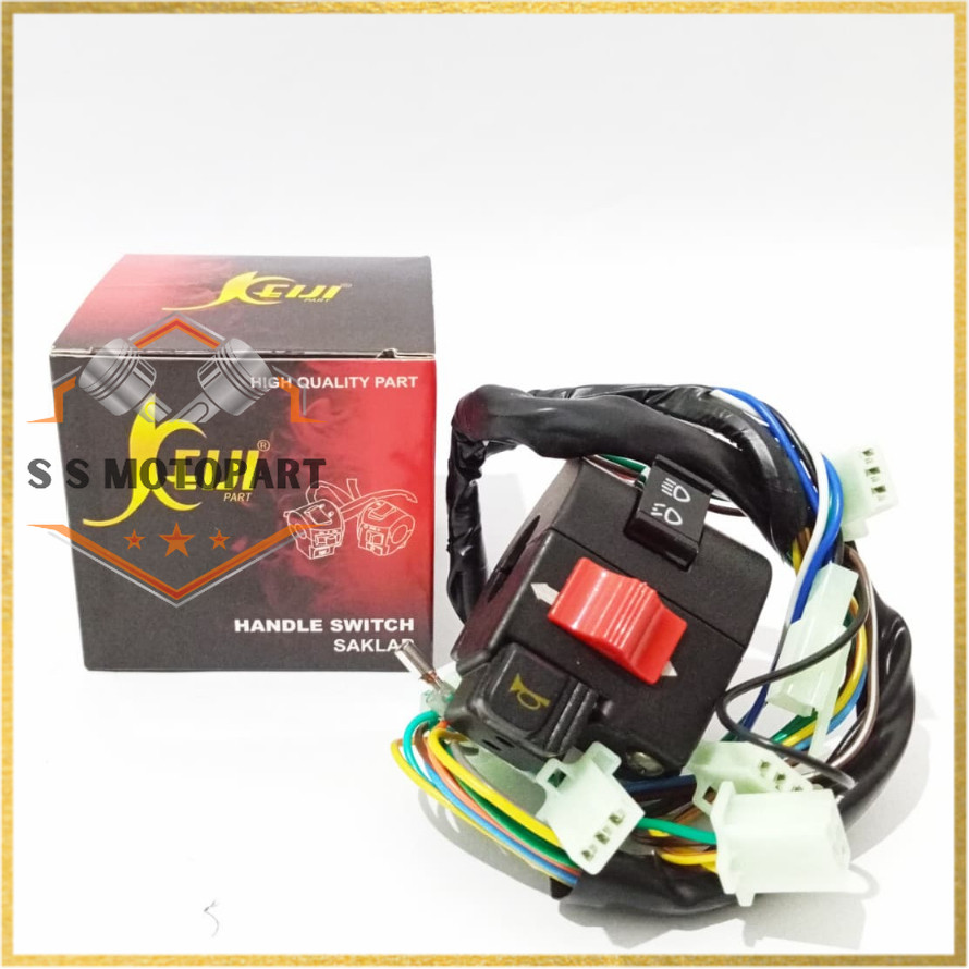 Holder Kiri GRAND (GN5) Saklar Lampu Ori Keiji