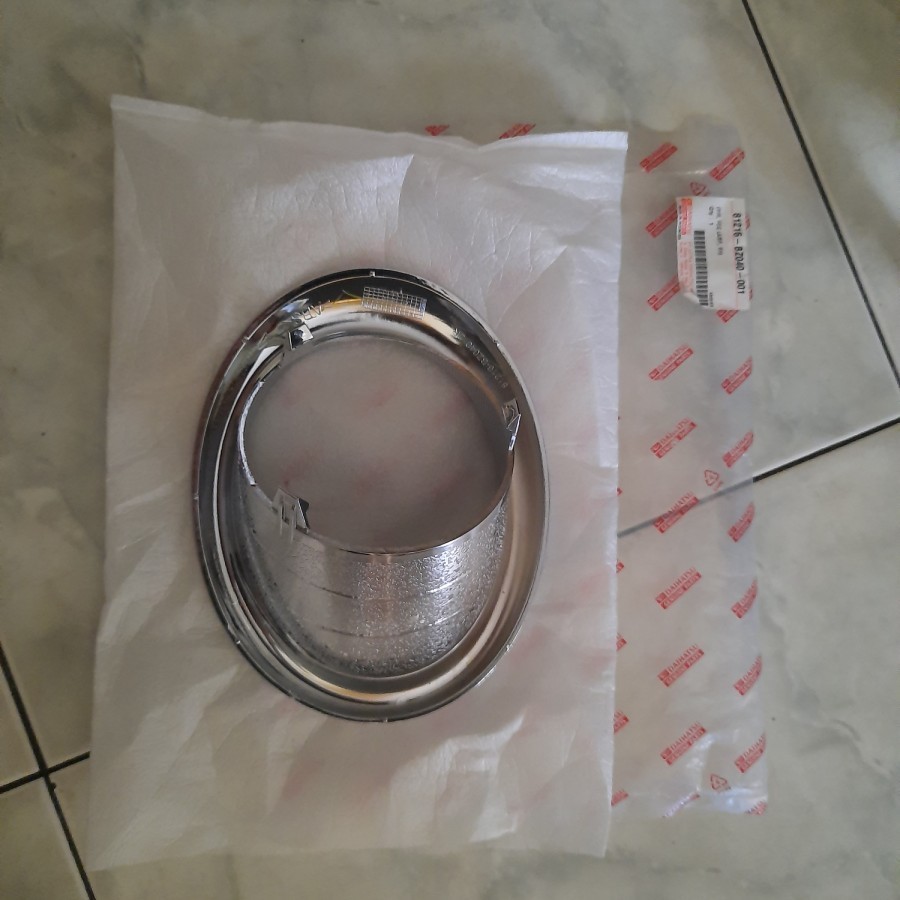 ring chrome cover foglamp ayla 2012 2013 2014 2015 2016 2017 ori - KANAN