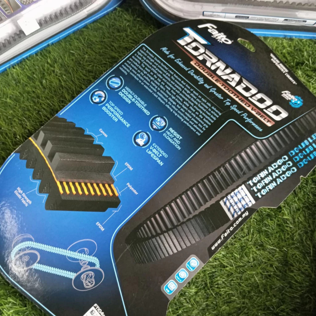 FAITO RACING VANBELT VBELT VARIO 125 VARIO 150 TALI PENGGERAK PULLY VARIO 125 VARIO 150 ORIGINAL FAI