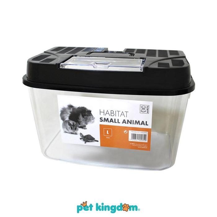 Pet Kingdom M-Pets 28.1X18.1X18 cm Kandang Hewan Small Portable Rumah Hewan Peliharaan Transportasi 