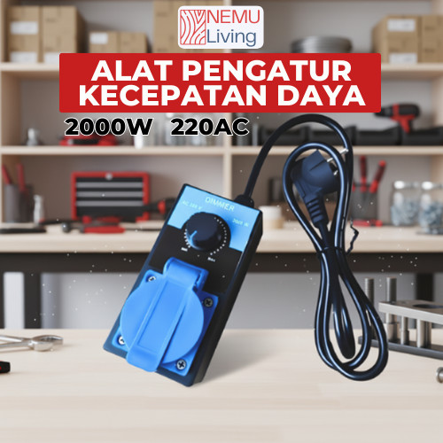 Dimmer Speed Control 2000W Pengatur Kecepatan Gerinda Dimmer Gerinda 2000 Watt AC 220V