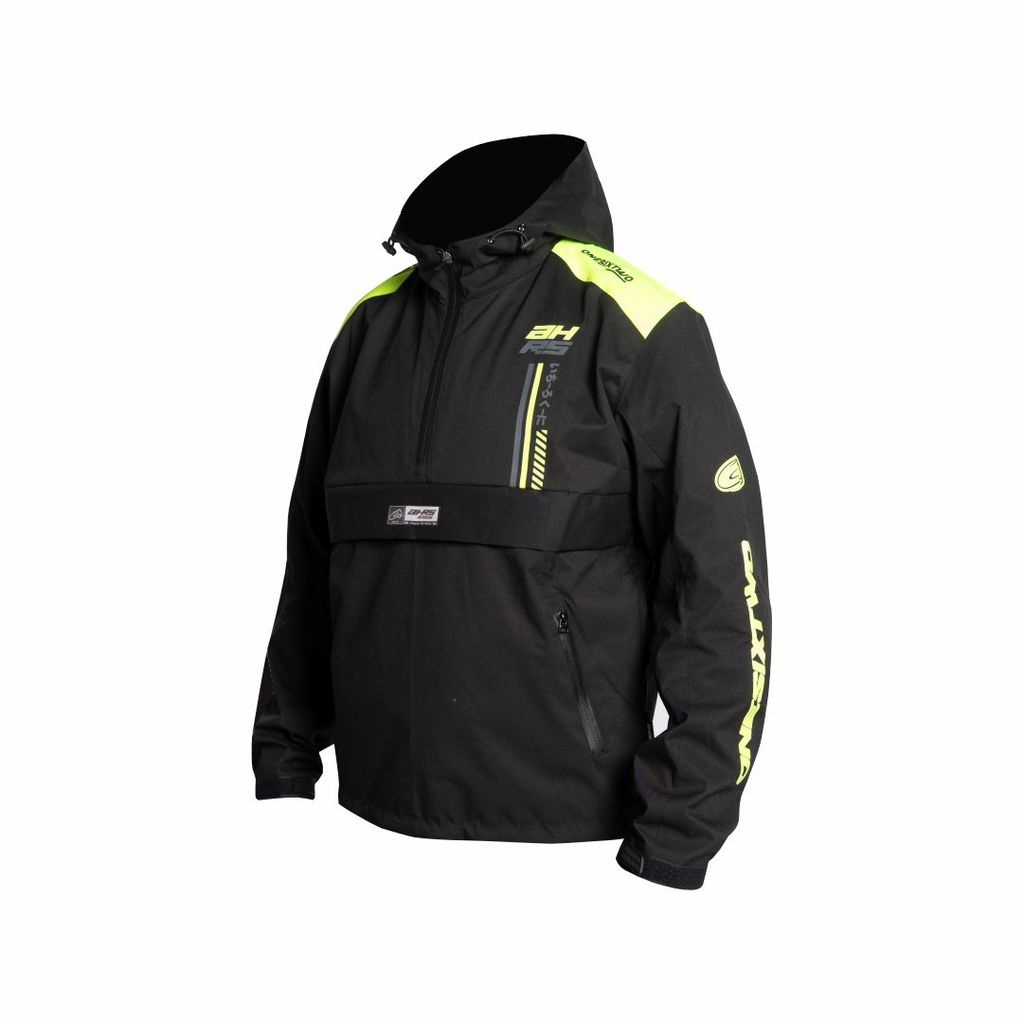 AHRS Windbreaker Jacket - Strabo Jaket Motor Black