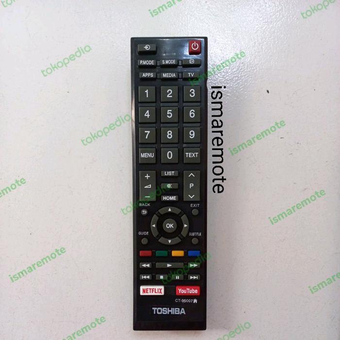 REMOTE REMOT TV TOSHIBA CT 95007