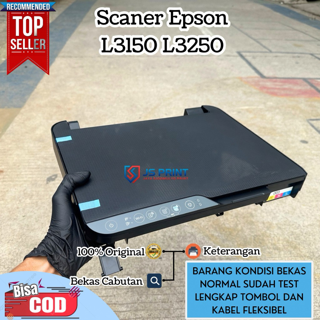 Scaner Printer Epson L3150 L3250 Second Bergaransi