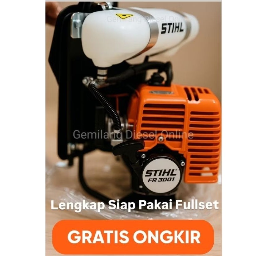 mesin potong 2 tak Fullset MESIN POTONG RUMPUT  Lengkap Pisau Gagang Siap pakai Full set Potong Rump