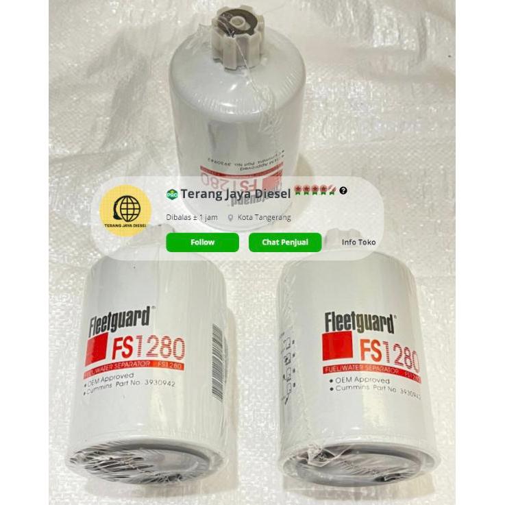 FS 1280 filter fleetguard fs1280