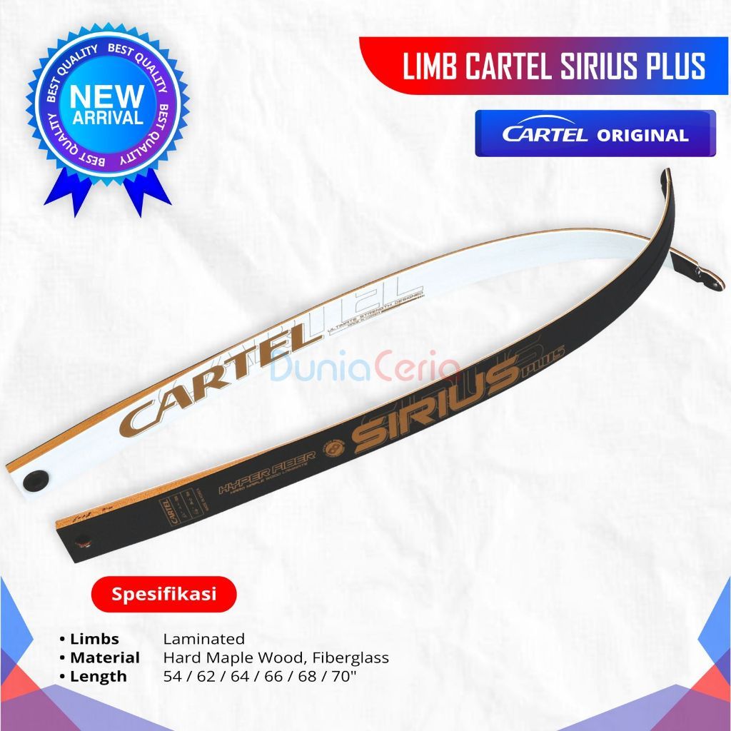 Limb / Limbs Cartel Sirius / Sirius Plus Recurve Bow