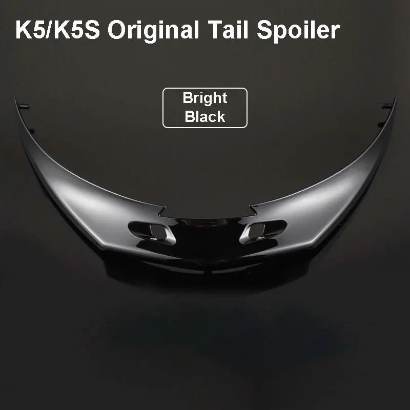 For AGV K5/K5S Tail Motorcycle Helmet Full Rear Helmet Spoiler Enlarged Tail Spoiler Casco Original 