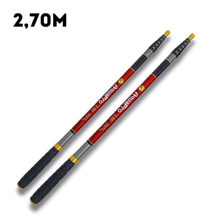 Joran Tegek Zoom  8-10 Section Carbon Gloss Ceramic Coating Joran Tegek Zoom Telescopic Joran Pancin