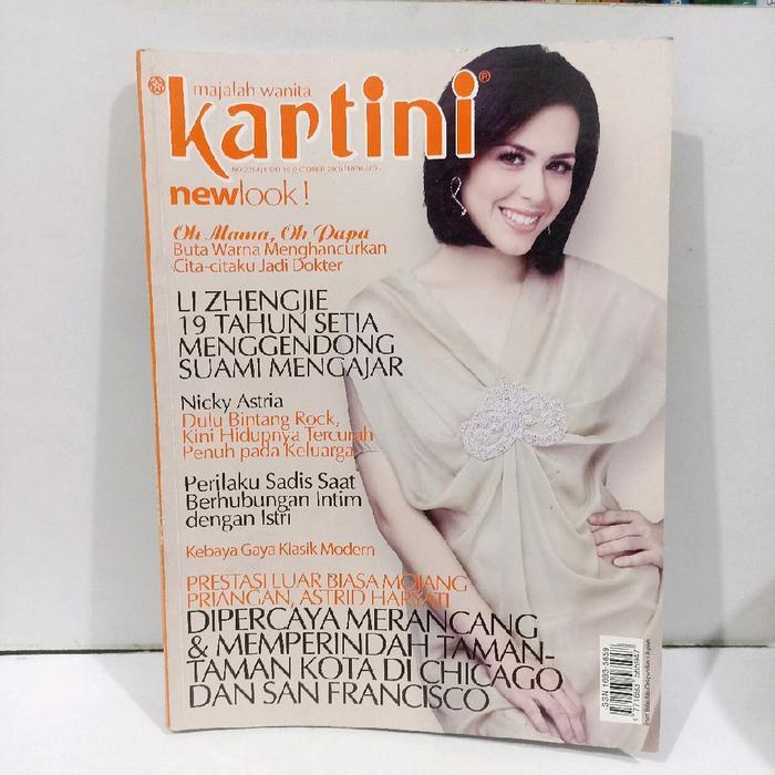 Majalah wanita Kartini : Edisi No. 2254  Oktober 2009 - Buta warna menghancurkan cita-cita ku jadi d