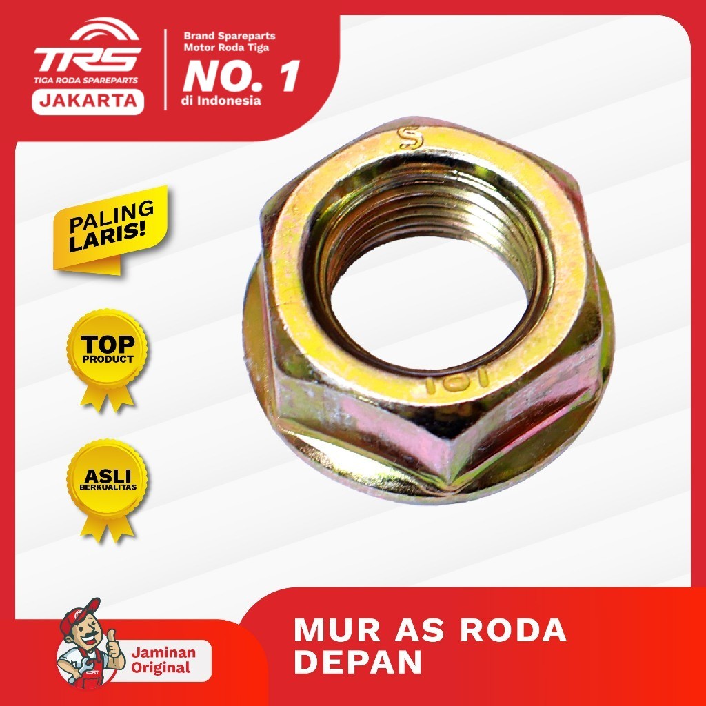 TRS Mur As Roda Depan Viar Kaisar Tossa Nozomi Appktm Happy Roda 3 Spareparts Original TRS Jakarta