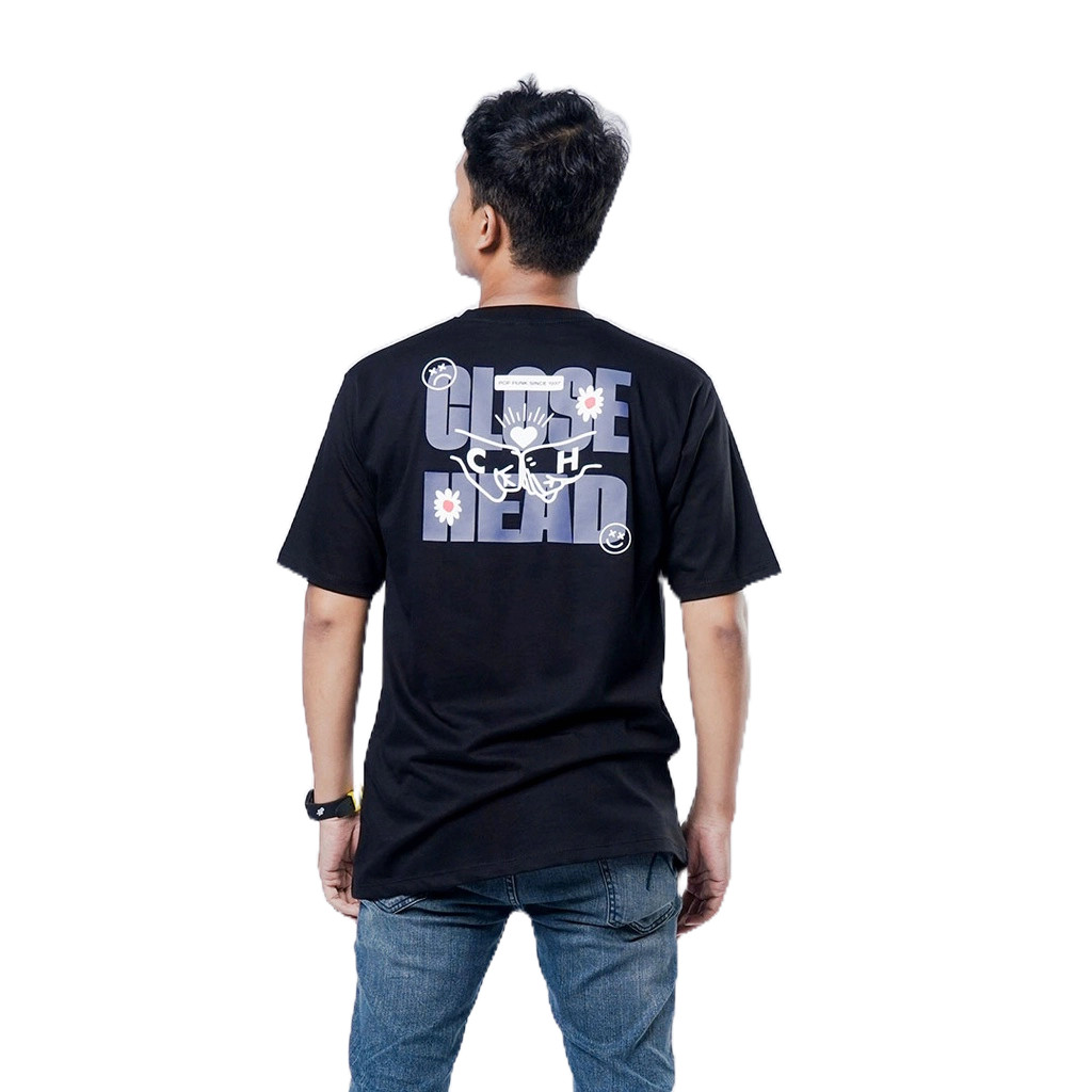 GVFI X Closehead T-Shirt Pocket Black