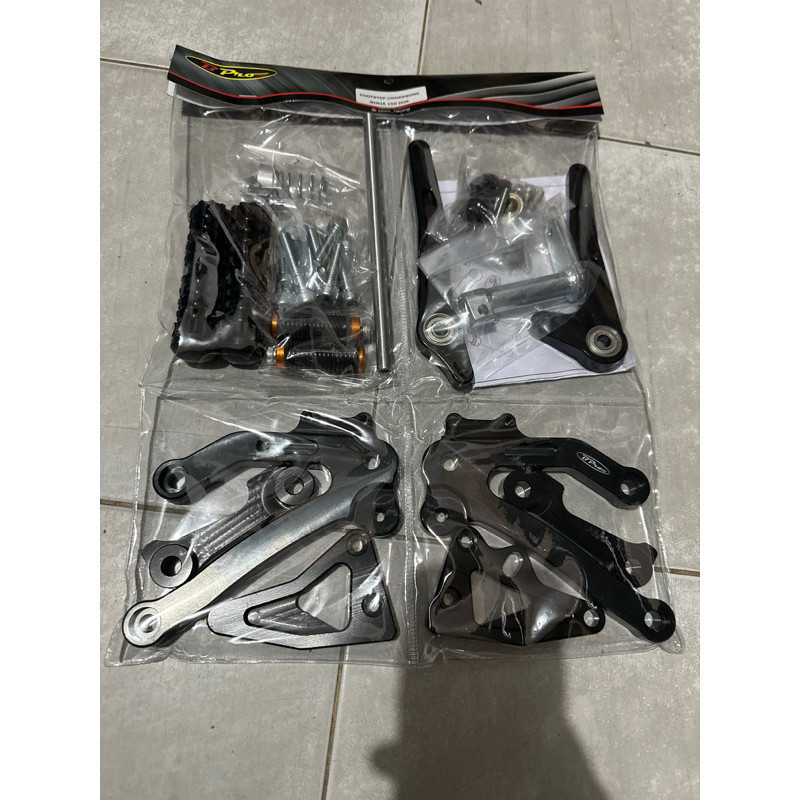 bpro racing footstep underbone gen2 ninja 150 r rr kr krr no wr3 nui tyga vnd ahrs dkt rc3 ngrt