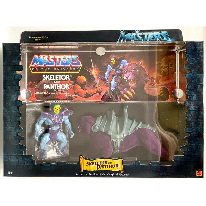 MOTU figure Skeletor & Panthor Mattel Commemorative Series