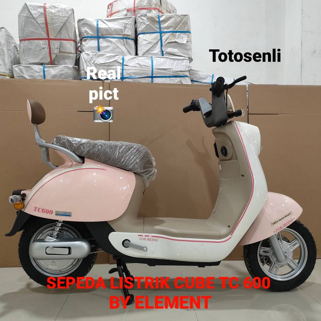 SEPEDA LISTRIK MODEL TERBARU ION TC 600 BY ELEMENT SEPEDA LISTRIK