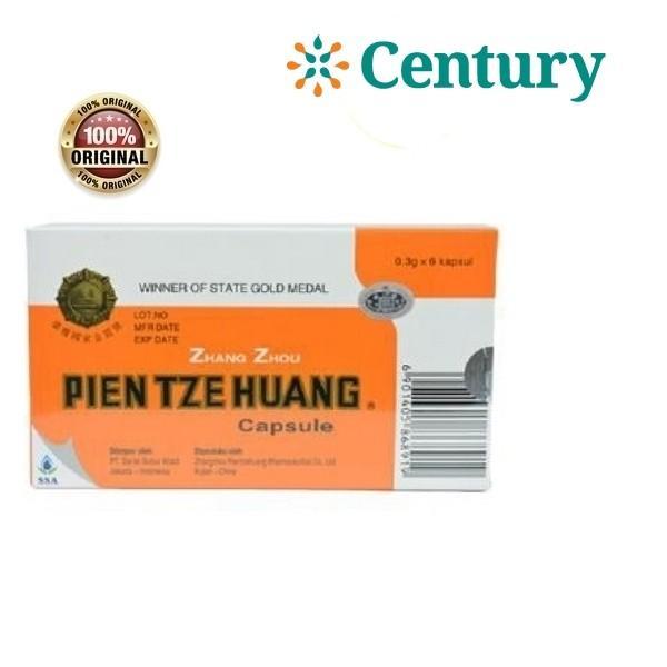 PIEN TZE HUANG CAPSUL 1 Box Isi 6 Kapsul