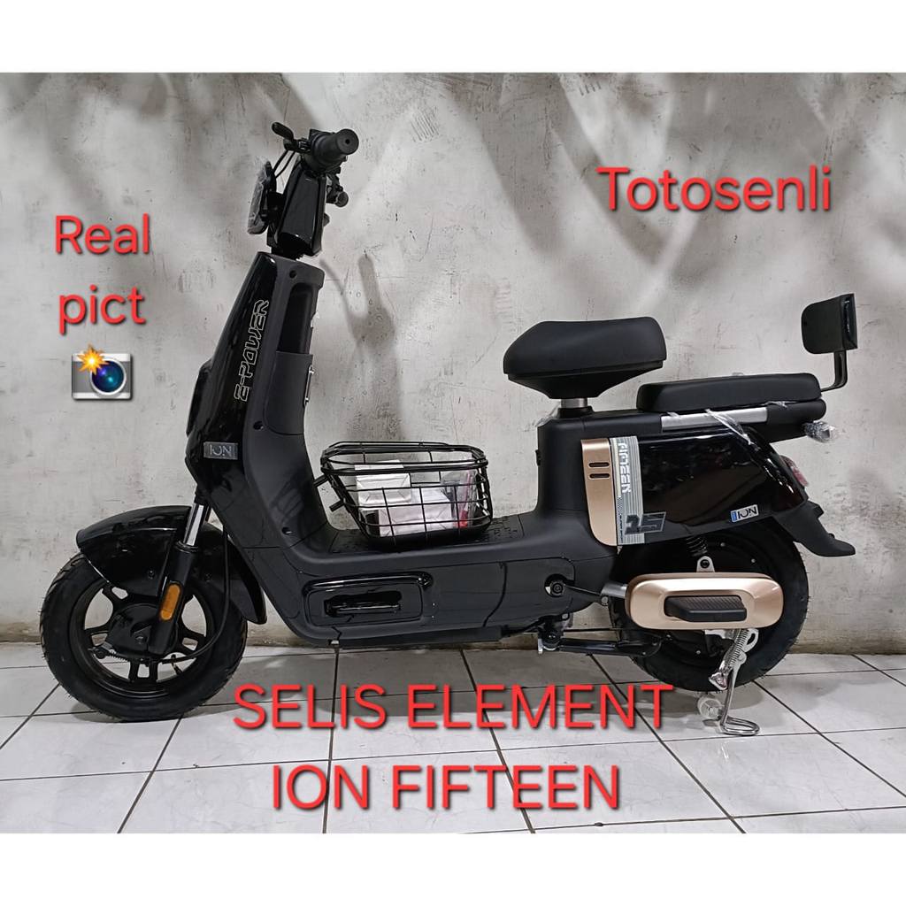 SEPEDA LISTRIK SELIS FIFTEEN SEPEDA LISTRIK KERANJANG