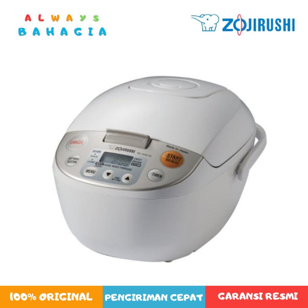 ZOJIRUSHI NL-AAQ18 Rice Cooker 1,8 Liter Made in Japan
