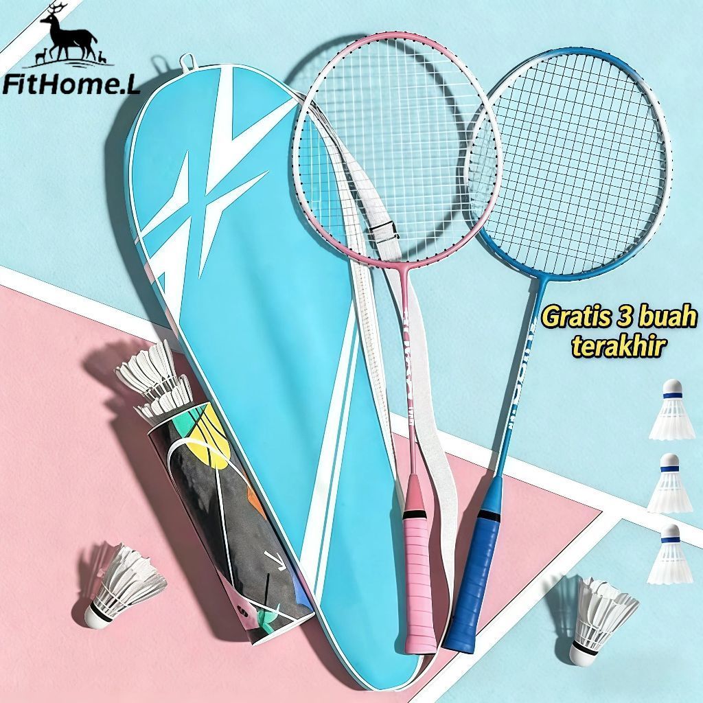 Raket bulu tangkis berkualitas tinggi / Raket bulu tangkis pemula anak / Peralatan olahraga bulu tan