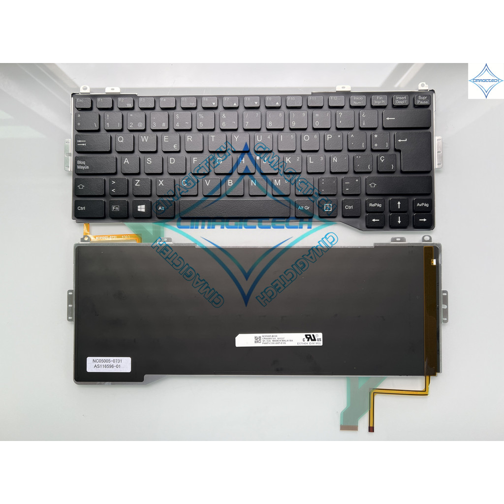 New SP Spanish Backlit For Fujitsu Lifebook S904 S935 S936 T904 T935 T936 U904 UH904 NC05005B306 CP6