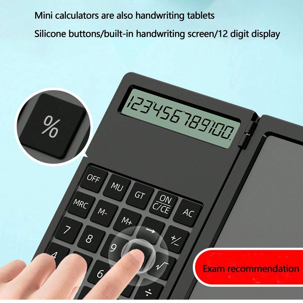 Scientific calculator, handwriting board learning office fog LCD calculator function science
