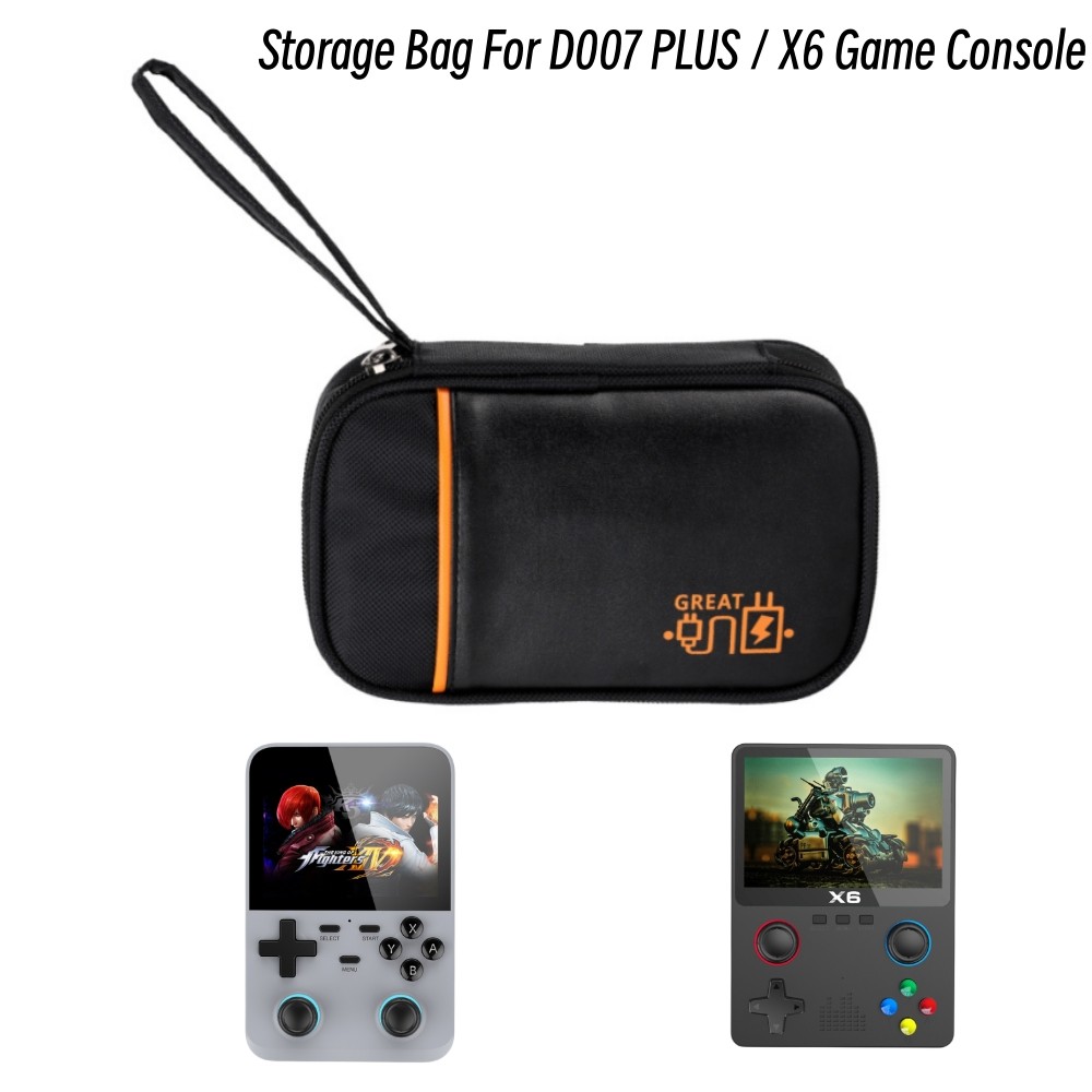 Leather gital Storage Bag For D007 PLUS X6 Game Console Handbag Travel Bag Storage Case Waterproof D