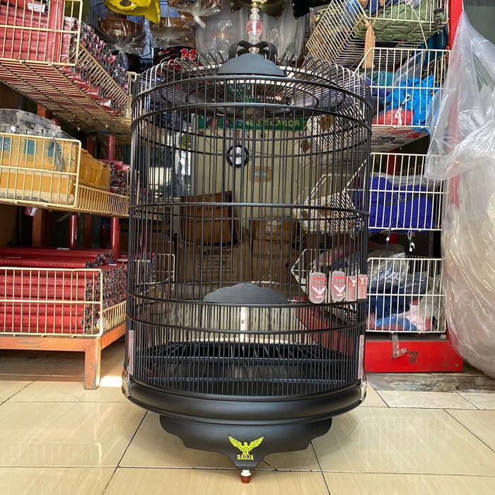 SANGKAR KANDANG MURAI RADJA COMPANY PVC NEW NO 2 - Hitam