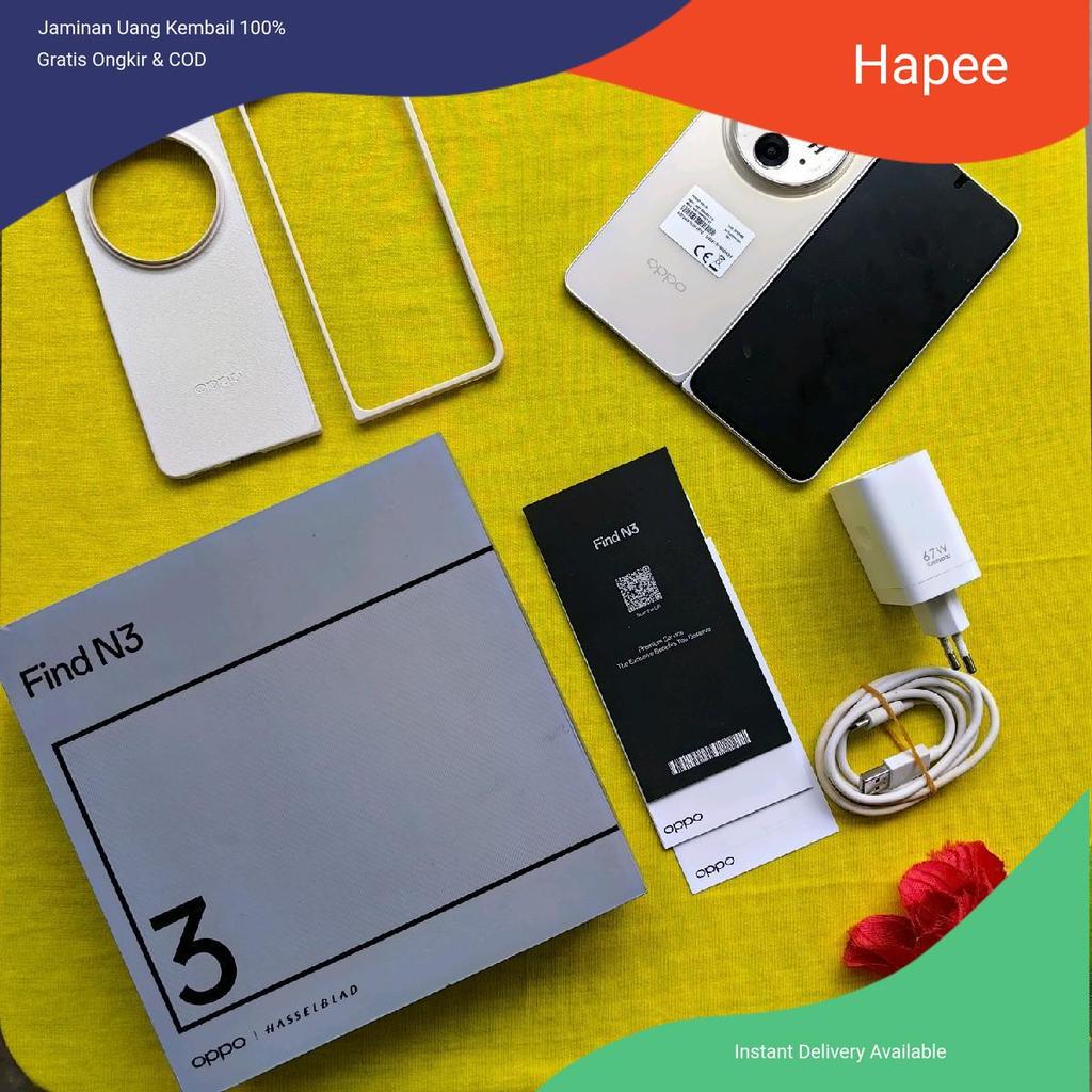 Second Oppo find n3 fold 16/512 Resmi Indonesia (Second terawat preloved)