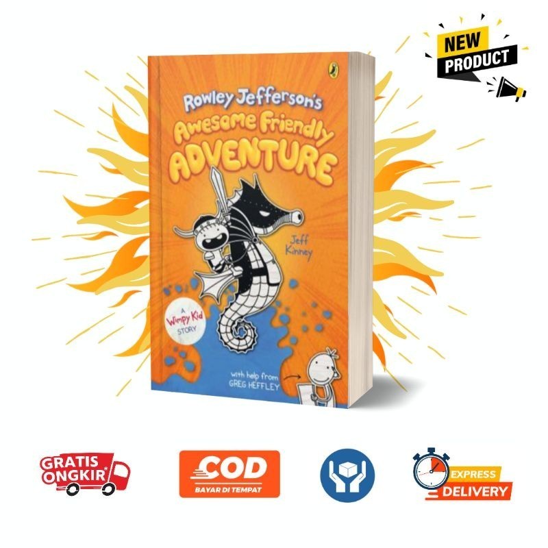 Awesome Friendly : Adventure by Rowley Jefferson's (English)