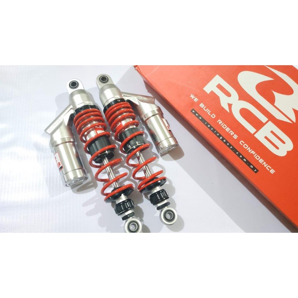 SHOCK BELAKANG RX KING - BLADE - TIGER 320 MM RCB SB2 MERAH ORIGINAL