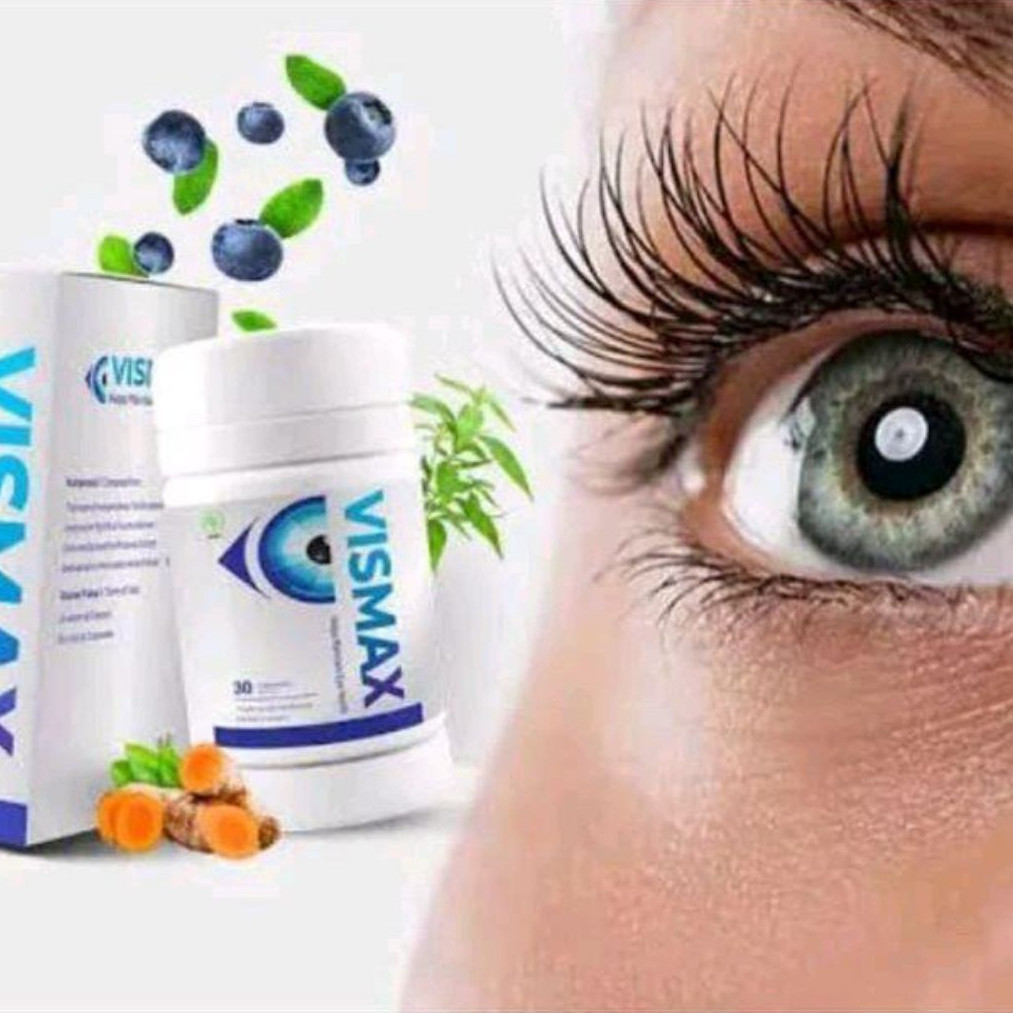 VISMAX ASLI ORIGINAL OFFICIAL STORE DISTRIBUTOR RESMI KAPSUL MATA KATARAK RABUN MINUS GLUKOMA BPOM