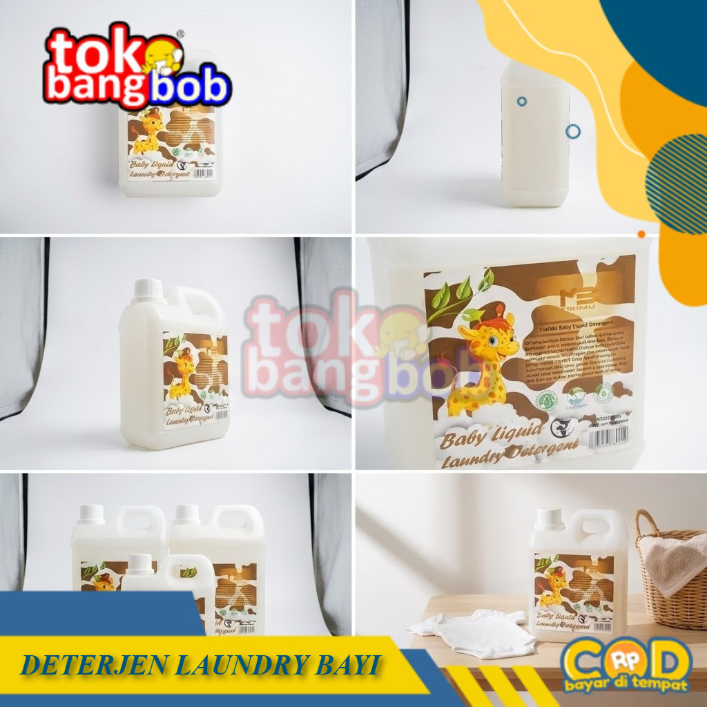 Tikimu Baby Liquid Detergen Bayi / Baby Laundry Detergent Liquid 1000 ml Eco-friendly