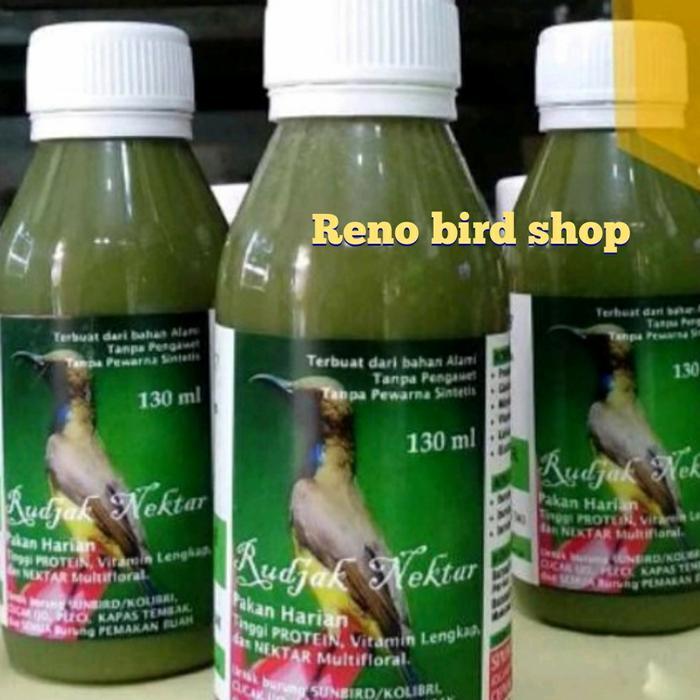 rudjak nektar rujak nektar hijau pakan burung Kolibri pleci nectar