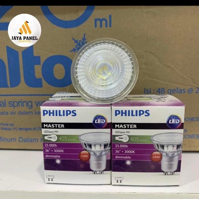 Lampu philips gu10 master 4,9W - 2700k, 24D