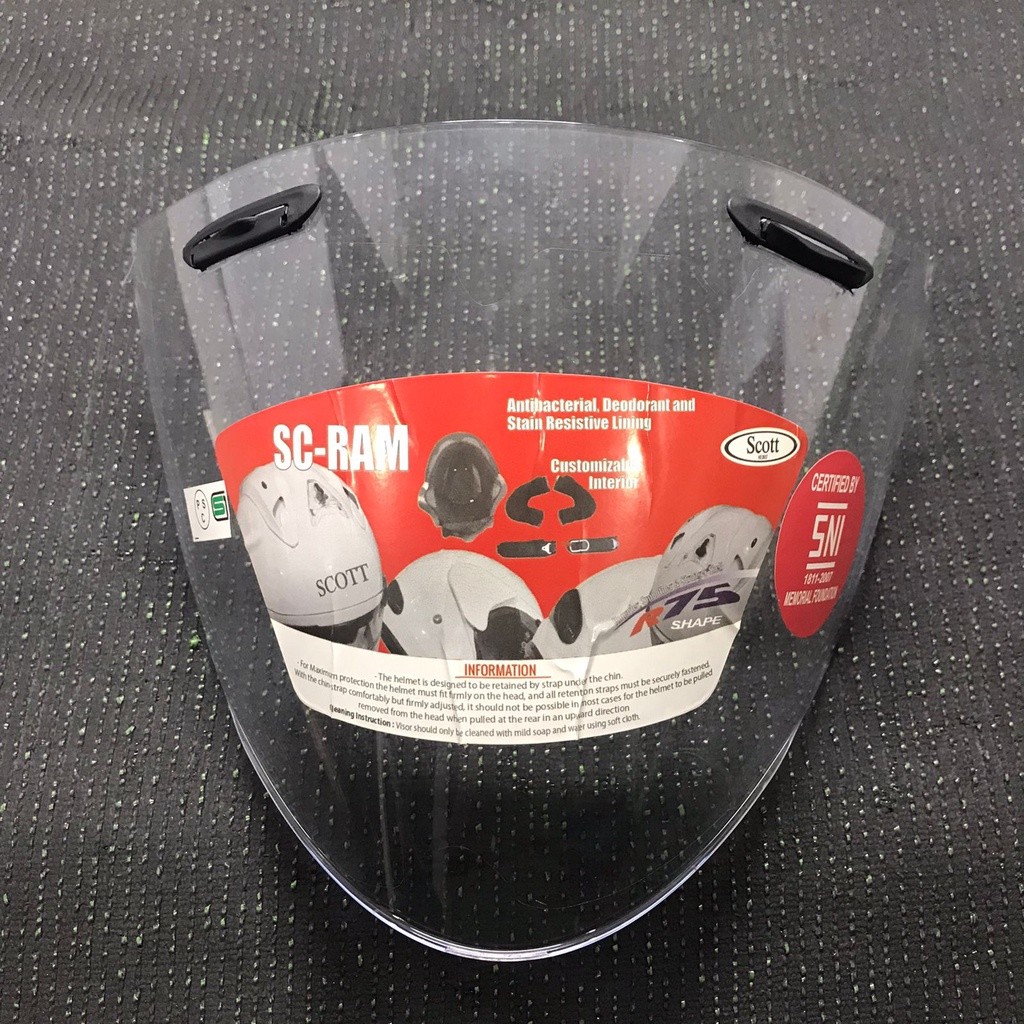 Kita|| VISOR KACA HELM SCOTT RAM 4 / KACA HELM RAM 4 / VISOR VENOM SCOTT RAM 4 / RAM 5