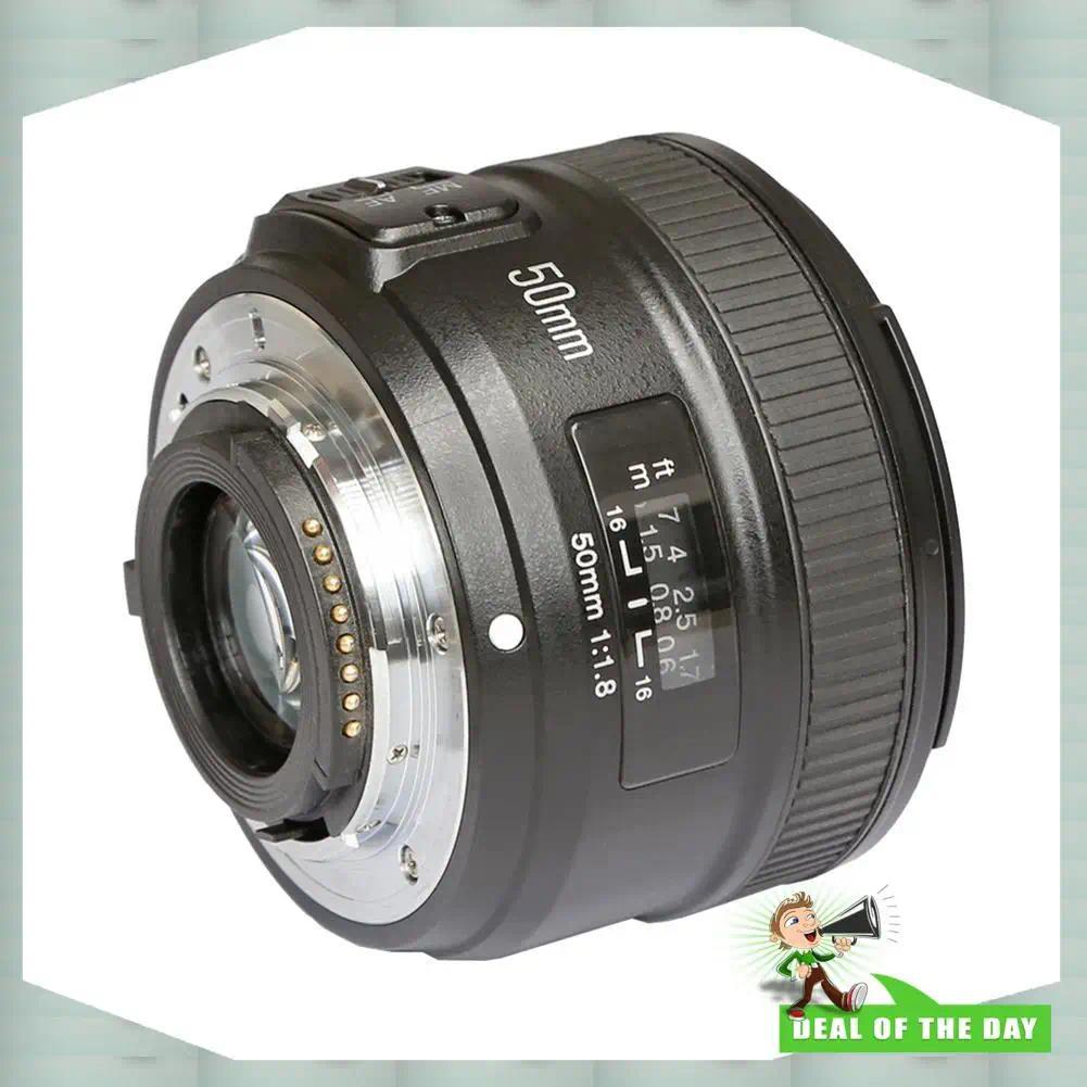 24-Hour Delivery YONGNUO For Nikon F Mount F1.8N Yn50mm F1.8 Lens For D810, D800, D750,D7100, D7200,