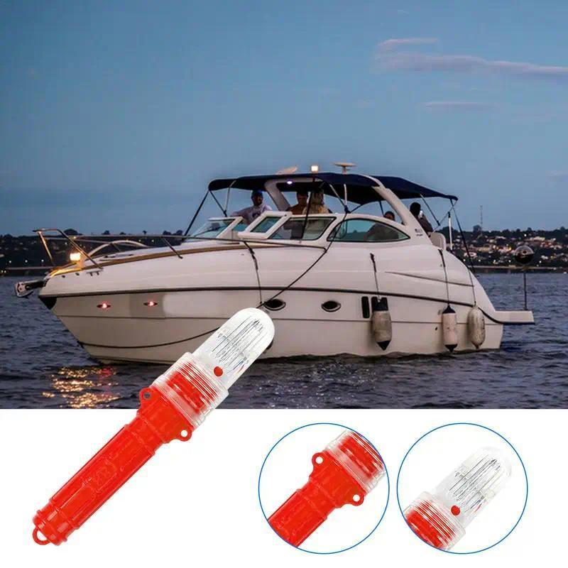 LED Flare Waterproof Electronic Fishing Light Day/Night Flare Boating Safety Kit Electronic Light-Co