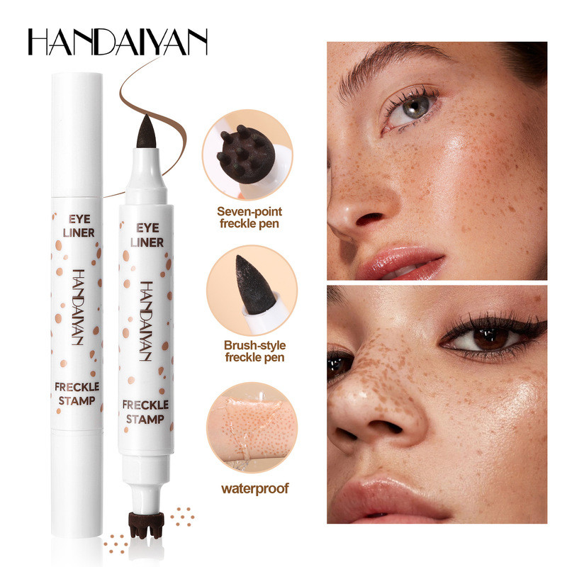 Pensil eyeliner bintik-bintik ini tahan air dan tidak mudah pudar.Pensil bintik-bintik HANDAIYAN ada