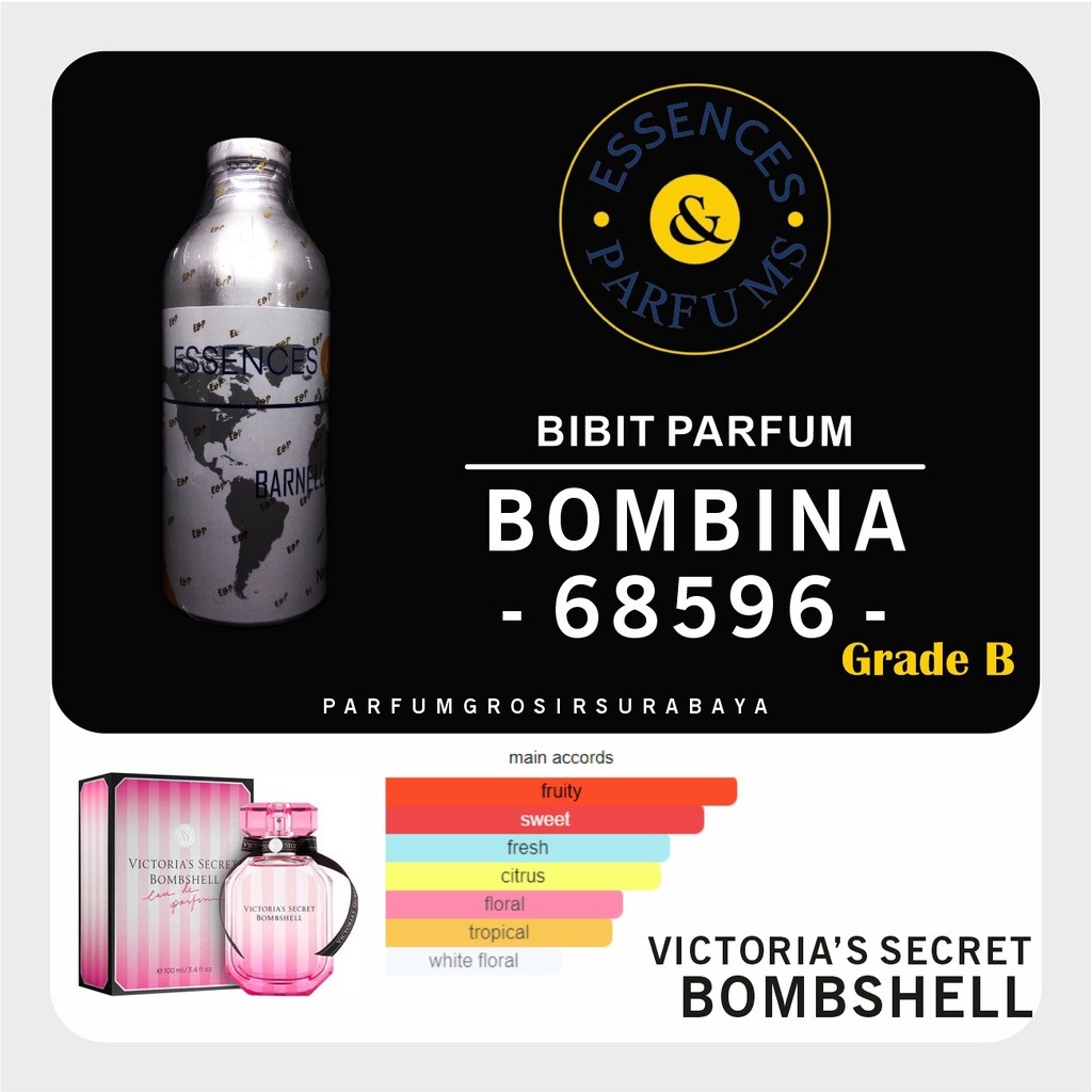 [PGJ] Bibit Parfum - BOMBINA 68596 | Grade B | V*ctoria Secret Bombshell | Essences | 500gr Segel