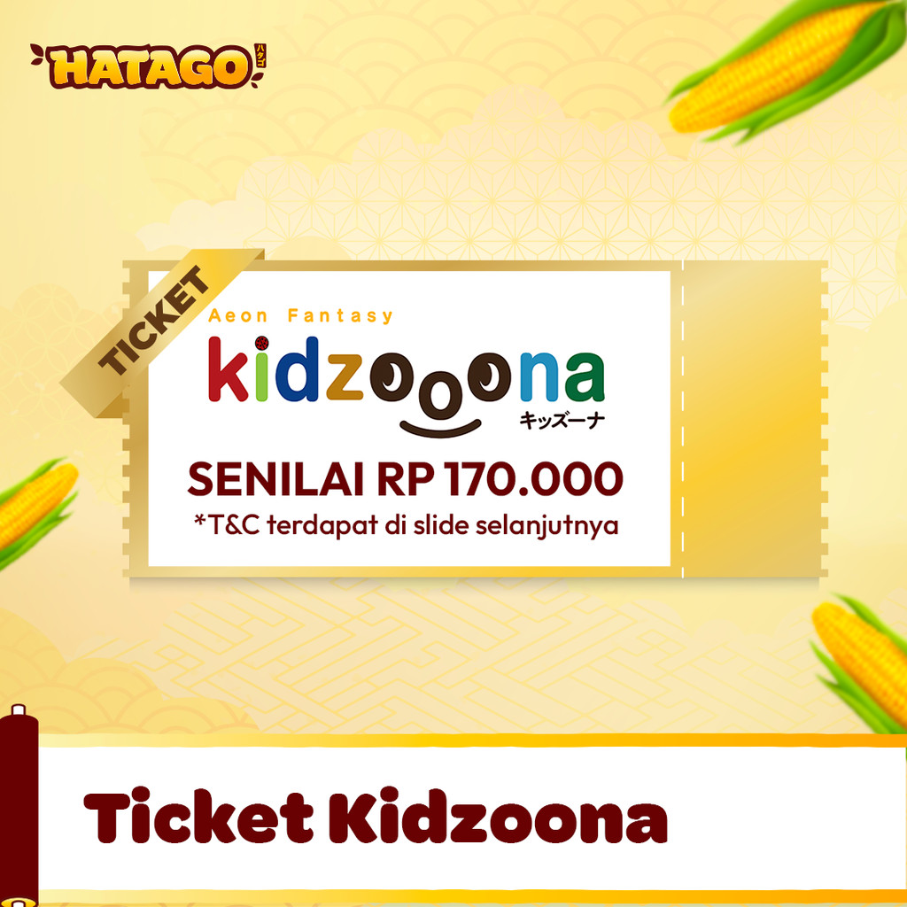 [NOT FOR SALE] Free Tiket Kidzoona