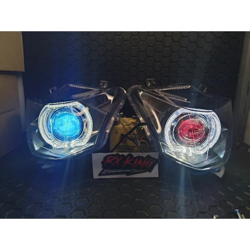 lampu biled projie beat esp eco street spek D2 ala biled beat esp
