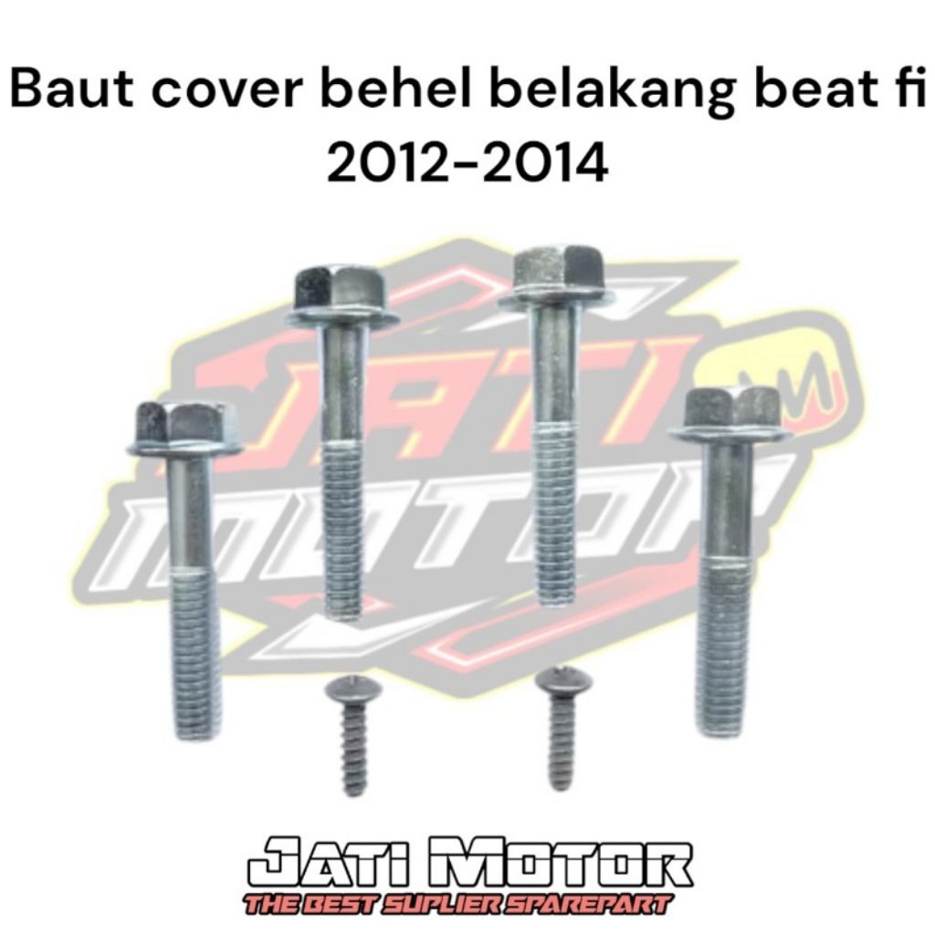 Baut behel belakang beat fi 2012-2014