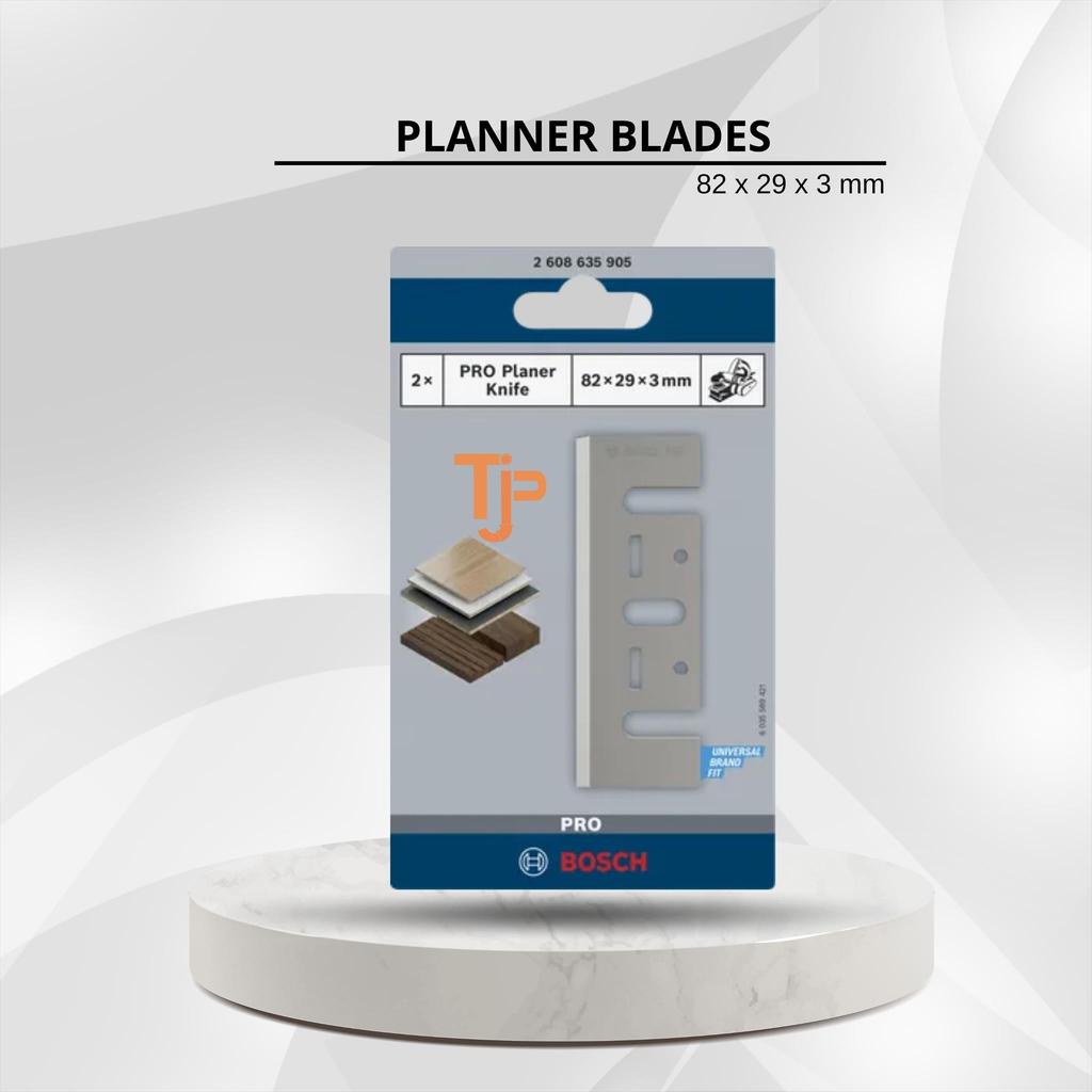 BOSCH Mata Ketam / Serut HSS  Planer Blade PRO (Isi 2 Pcs)