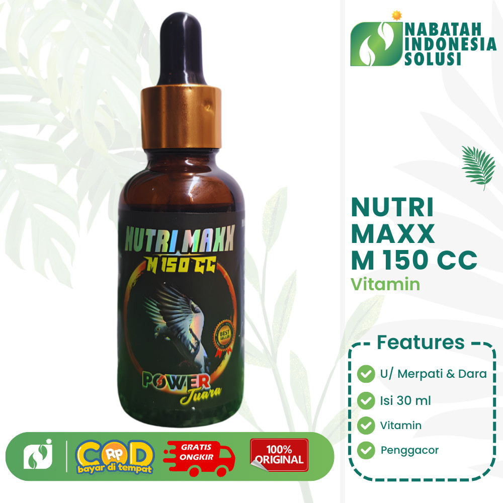 NUTRIMAXX MERPATI M 150 CC VITAMIN MERPATI SUPLEMEN MERPATI KHUSUS KOLONG