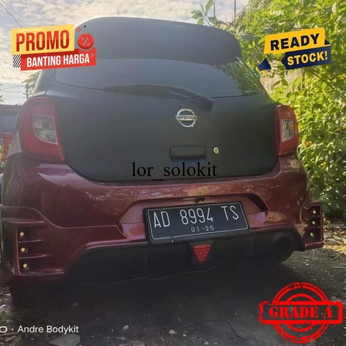 Bodykit Nisan March Facelite Bodykit March