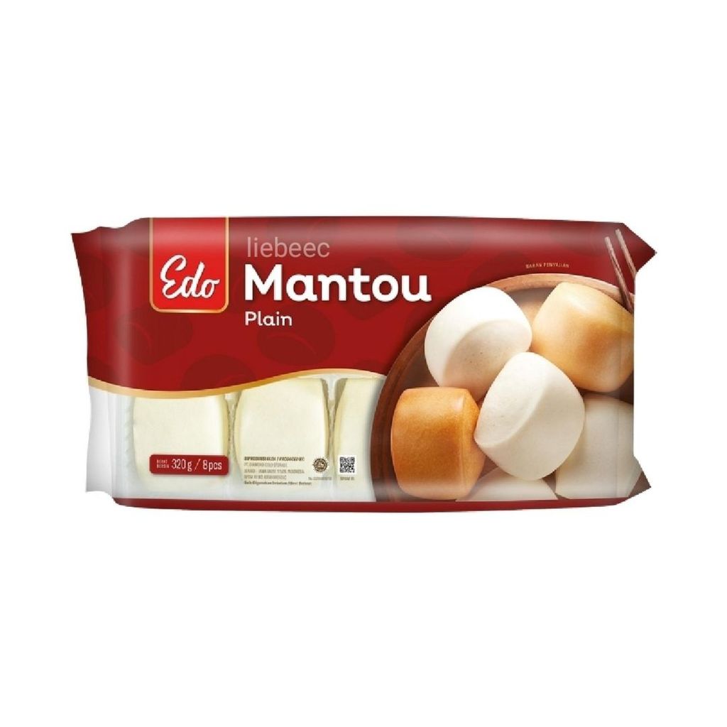 Edo Mantou Plain Mantau 320gr