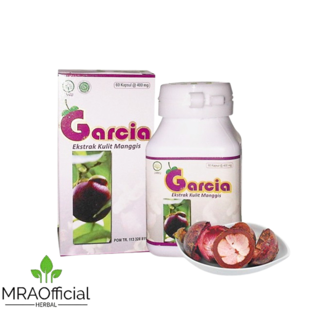 Garcia | Kapsul Kulit Manggis Garcia | Garcia Ekstrak Kulit Manggis 60 Kapsul Original