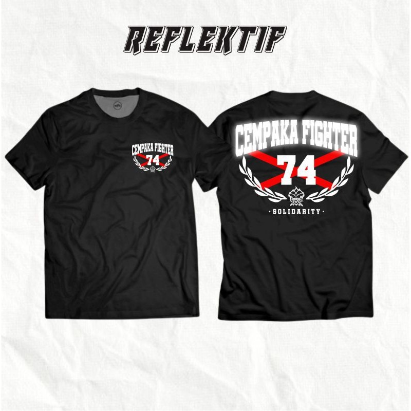 [COD] Terbaru Kaos Reflektif PSCP Cempaka Fighter 74 Solidarity Desain Simple 24s cotton Tshirt